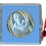 Stříbrná mince 100 Kčs 650. výročí narození Petra Parléře 1980 Proof
