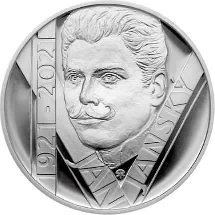 Stříbrná mince 200 Kč - Jan Janský 100. výročí úmrtí 2021