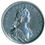 Korunování Marie Terezie uherskou královnou z roku 1741