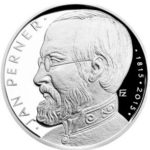 Stříbrná mince 200 Kč – Jan Perner 200. výročí narození 2015 Proof