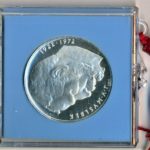 Stříbrná mince 50 Kčs 50. výročí úmrtí J. V. Myslbeka 1972 Proof