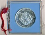 Stříbrná mince 50 Kčs 50. výročí úmrtí J. V. Myslbeka 1972 Proof - Obrázek 2