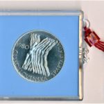 Stříbrná mince 100 Kčs Československá spartakiáda 1980 Proof