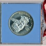 Stříbrná mince 100 Kčs 125. výročí narození Martina Kukučína 1985 Proof