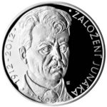 Stříbrná mince 200 Kč 100. výročí založení Junáka 2012 Proof
