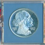 Stříbrná mince 100 Kčs 100. výročí úmrtí Josefa Mánesa 1971 Proof