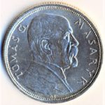 Stříbrná mince 10 Kč 10. výročí vzniku ČR 1928