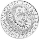 Stříbrná mince 200 Kč – 450. výročí narození Kryštofa Haranta z Polžic a Bezdružic 2014 b.k.