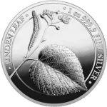 Sběratelská investiční mince 5 Mark Linden leaf Lipový list 1 oz Ag 2022 Proof Číslováno