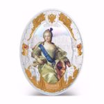 Sběratelská investiční mince 5 Dollars Russian Emperors Alžběta I. 2 oz Ag 2014 Proof - Obrázek 2