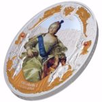 Sběratelská investiční mince 5 Dollars Russian Emperors Alžběta I. 2 oz Ag 2014 Proof - Obrázek 3