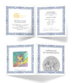 Sběratelská investiční mince 10 Mark Galia & Germania 2 oz Ag 2023 - Obrázek 3