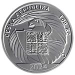 Stříbrná mince 100 Kč - Instituce České republiky - Bezpečnostní informační služba 2024 Proof