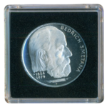 Stříbrná mince 100 Kčs 150. výročí narození Bedřicha Smetany 1974 Proof