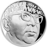 Stříbrná mince 200 Kč – 100. výročí narození Josefa Kainara 2017 Proof