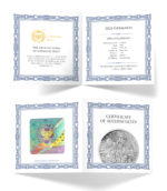 Sběratelská investiční mince 5 Mark Germania 1 oz Ag 2024 Proof - Obrázek 5