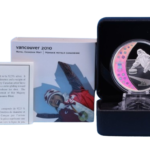 Sběratelská investiční mince 25 Dollars ZOH Vancouver 2010 Proof Hologram - curling