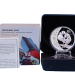 Sběratelská investiční mince 25 Dollars ZOH Vancouver 2010 Proof Hologram - lední hokej