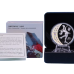 Sběratelská investiční mince 25 Dollars ZOH Vancouver 2010 Proof Hologram - krasobruslení