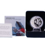 Sběratelská investiční mince 25 Dollars ZOH Vancouver 2010 Proof Hologram - duch her