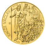 Zlatá mince 10000 Kč - Začátek vlády knížete Václava 2025 b.k.