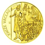Zlatá mince 10000 Kč - Začátek vlády knížete Václava 2025 Proof