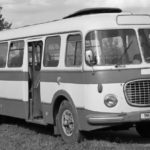 Stříbrná mince 500 Kč - Slavné dopravní prostředky II - Autobus Škoda Karosa 706 RTO 2029 b.k. REZERVAČNÍ ZÁLOHA