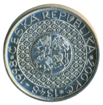 Stříbrná mince 200 Kč 650. výročí založení Univerzity Karlovy 1998 Proof b.k. - Obrázek 2