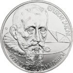 Stříbrná mince 200 Kč 400. výročí formulování Keplerových zákonů pohybu planet 2009 b.k.