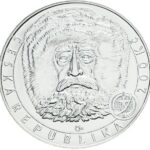 Stříbrná mince 200 Kč  100. výročí dosažení severního pólu polárníkem Robertem Pearym 2009 b.k.