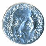 Stříbrná mince 200 Kč 250. výročí sestrojení bleskosvodu Prokopem Divišem 2004 b.k.