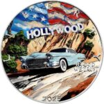 Sběratelská investiční mince 1 USD American Eagle Hollywood AmericArt 1 oz Ag 2025