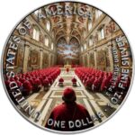 Sběratelská investiční mince 1 USD American Eagle Papež Lev XIV. Habemus Papam 1 oz Ag 2025 - Obrázek 2