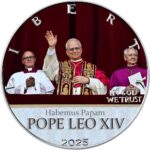 Sběratelská investiční mince 1 USD American Eagle Papež Lev XIV. Annuntio Vobis Gaudium Magnum 1 oz Ag 2025