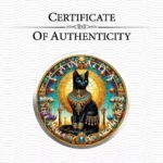 Sběratelská investiční mince 5 Dollars Starověký Egypt Posvátná kočka 2025 Kolorováno - Obrázek 3