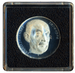 Stříbrná mince 50 Kčs 100. výročí narození Janka Jesenského 1974 Proof