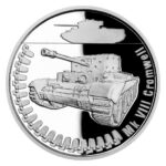 Stříbrná mince Obrněná technika - Mk VIII Cromwell 2022 Proof