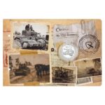 Stříbrná mince Obrněná technika - Mk VIII Cromwell 2022 Proof - Obrázek 3