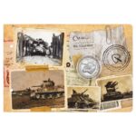 Stříbrná mince Obrněná technika - M4 Sherman 2022 Proof - Obrázek 3