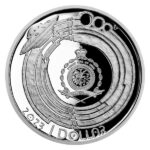 Sběratelská investiční mince 1 NZD Mléčná dráha První Čechoslovák ve vesmíru 1 Oz Ag 2023 Proof - Obrázek 2