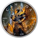 Sběratelská investiční mince 5 Dollars Egypt Horus 2025 Kolorováno