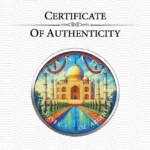 Sběratelská investiční mince 5 Dollars Kultura Indie Tádž (Taj) Mahal 2025 Kolorováno - Obrázek 3