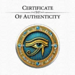 Sběratelská investiční mince 5 Dollars Starověký Egypt Oko Hora 2025 Kolorováno - Obrázek 3