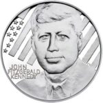 Stříbrná medaile John Fitgerald Kennedy 2010 Proof