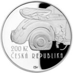 Stříbrná mince 200 Kč – 75. výročí operace Anthropoid 2017 Proof