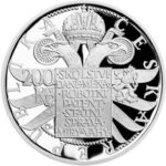 Stříbrná mince 200 Kč – 300. výročí narození Marie Terezie 2017 Proof - Obrázek 2