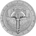 Sběratelská investiční mince 5 Mark Artefacts Mjölnir 1 oz Ag 2025