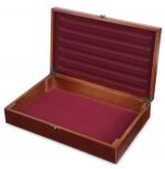 Dřevěná kazeta pro 5 mincovních plat - Obrázek 2