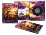 Sběratelská investiční mince 5 Mark Witchcraft Herbalist Ritual 1 oz Ag 2025 - Obrázek 3