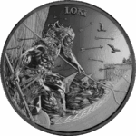 Sběratelská investiční mince 5 Mark Ragnarök: Loki 1 oz Ag 2025